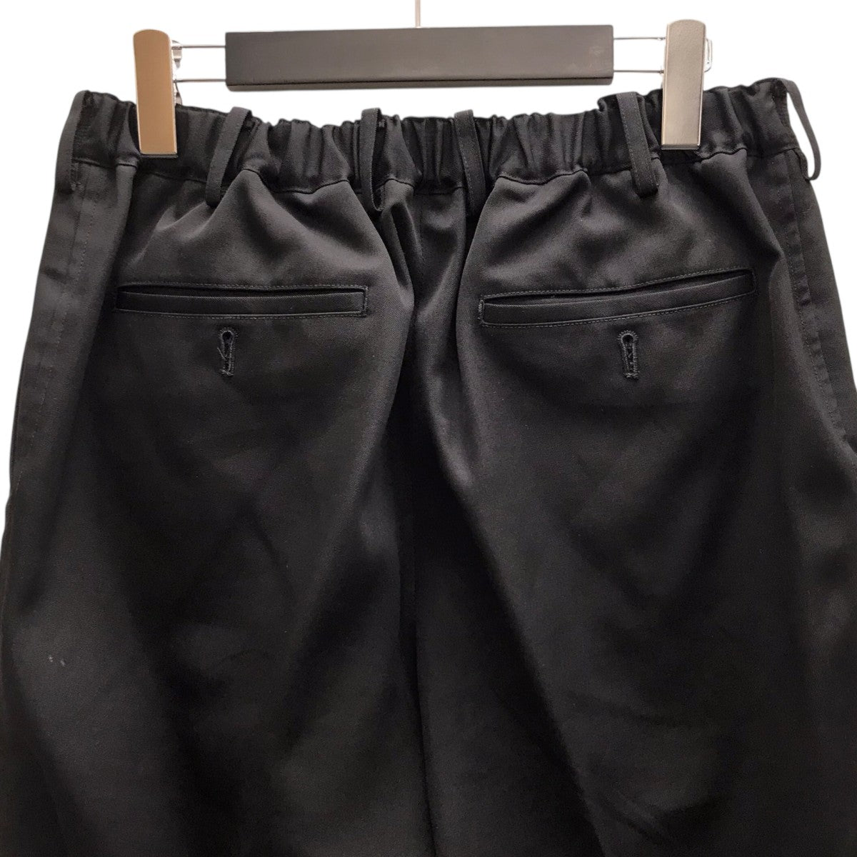 SELVAGE WOOL TAPERED SLACKS スラックス