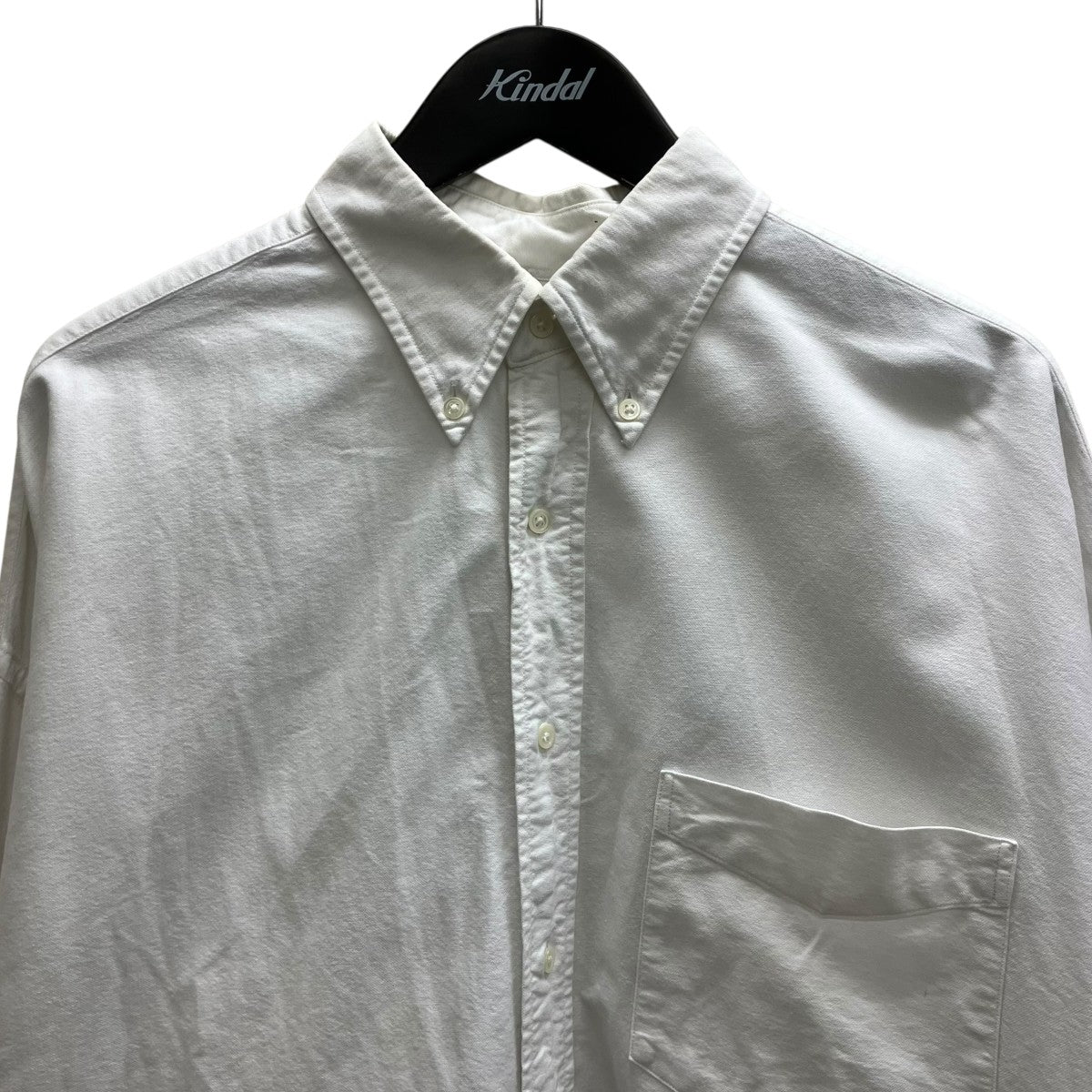 Graphpaper Oxford Oversized L SB 長袖シャツ 古着・中古-3枚目のアイテム画像