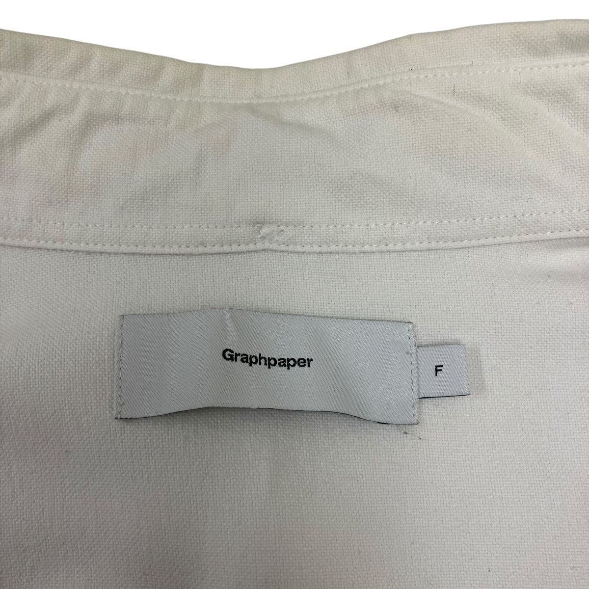 Graphpaper Oxford Oversized L SB 長袖シャツ 古着・中古-9枚目のアイテム画像