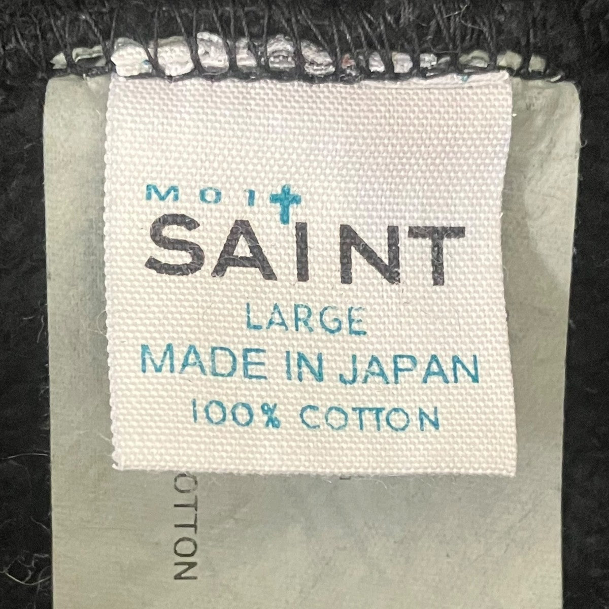 SAINT MICHAEL HOODIE I LOVE SAINT BLACK プルオーバーパーカー26SS 古着・中古-6枚目のアイテム画像