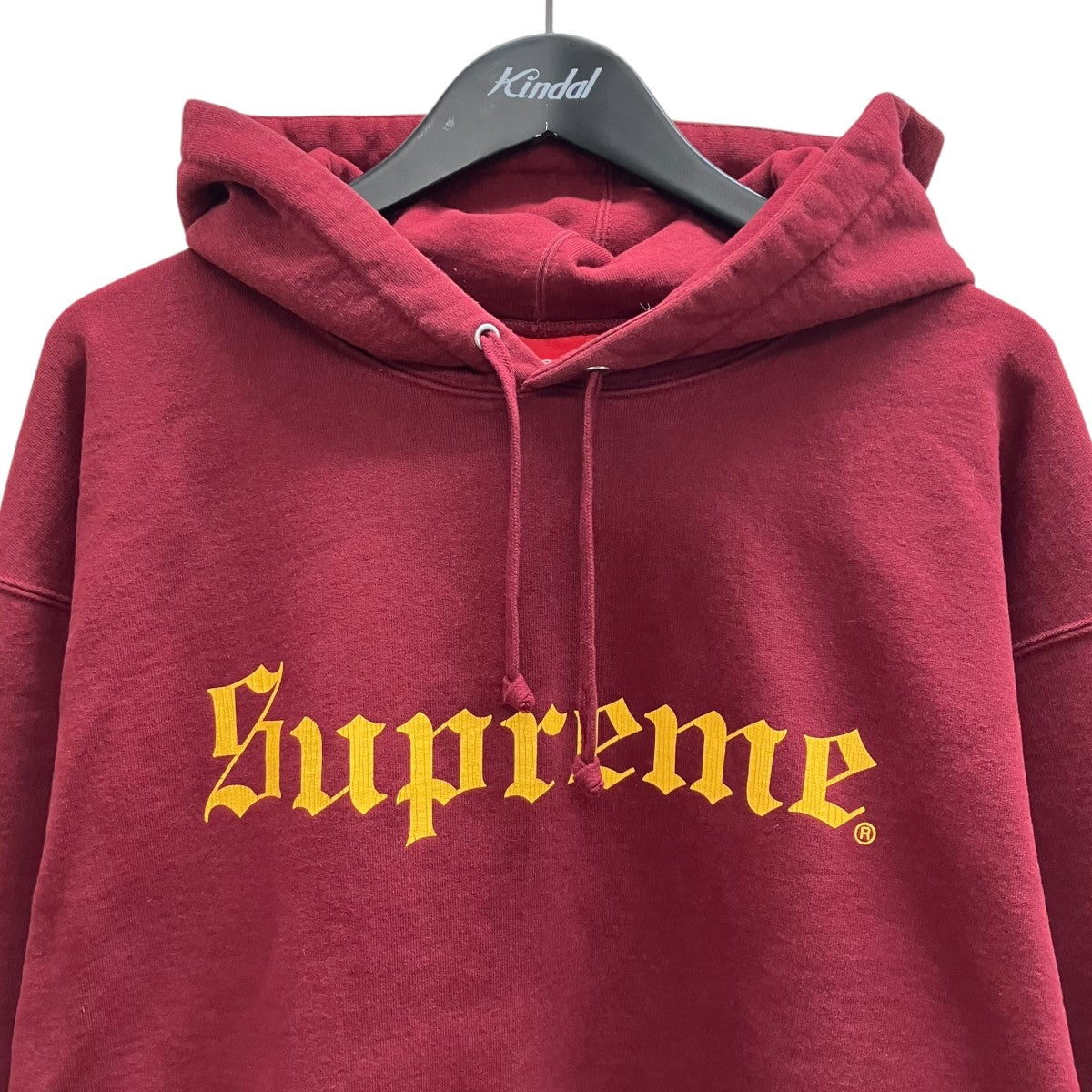 25AWwashed old english hooded sweatshirtウォッシュドオールドイングリッシュパーカー