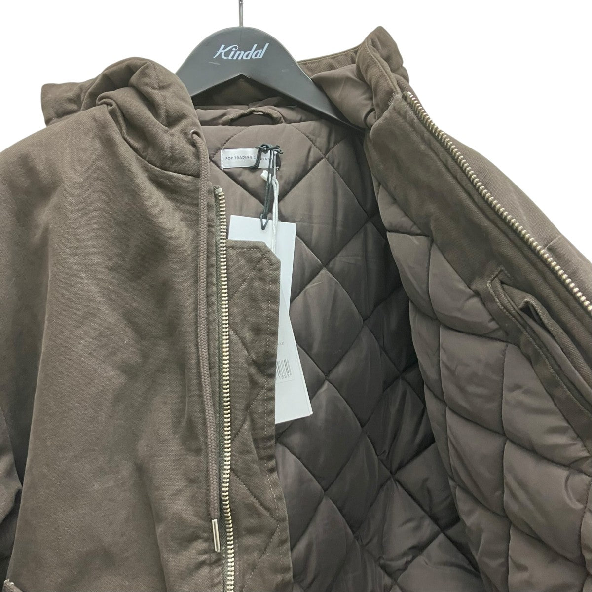 POP TRADING COMPANY 25AWHooded Flight Jacketフーデッドジャケット 古着・中古-6枚目のアイテム画像