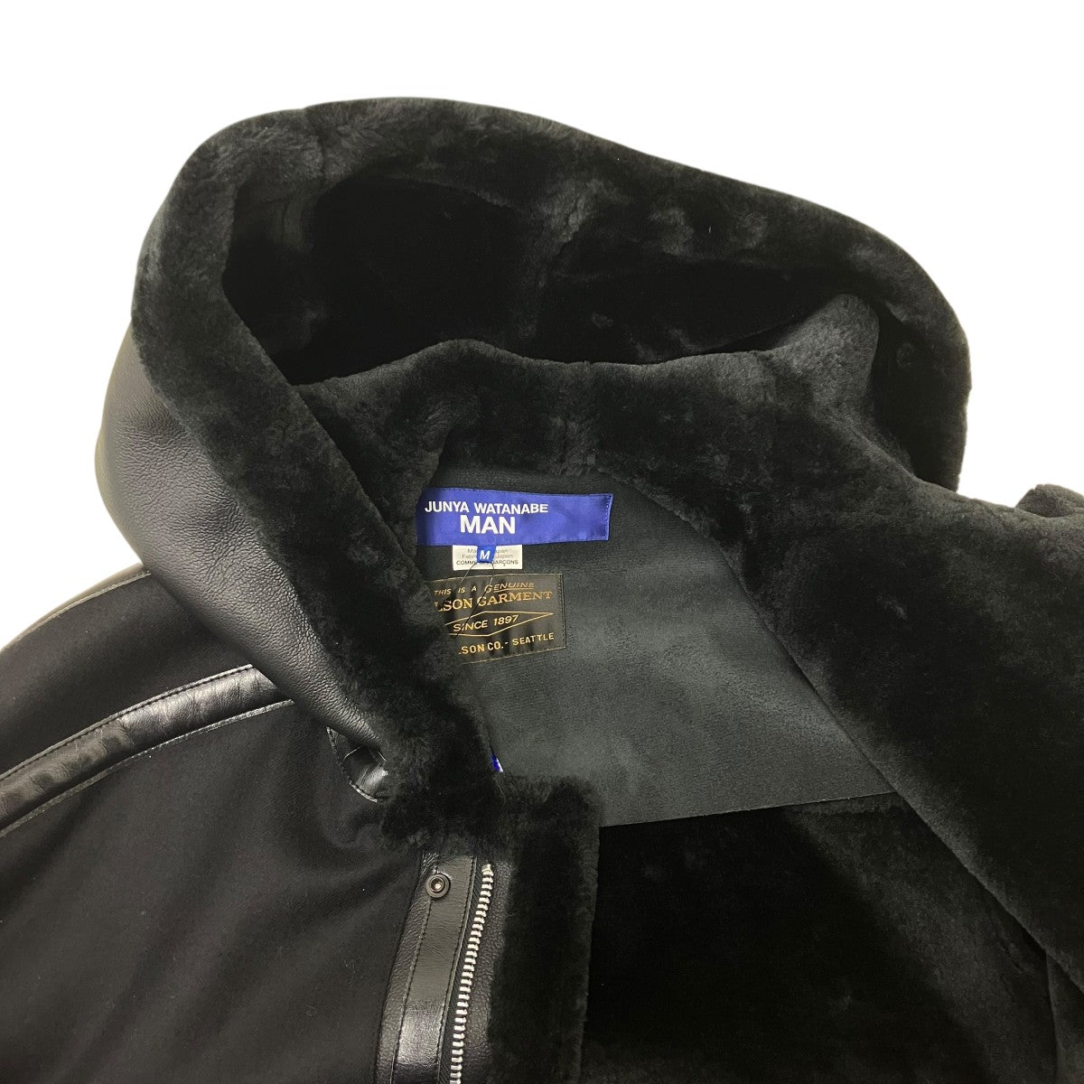 JUNYA WATANABE CDG×FILSON GARMENT フェイクレザーコート 古着・中古-6枚目のアイテム画像