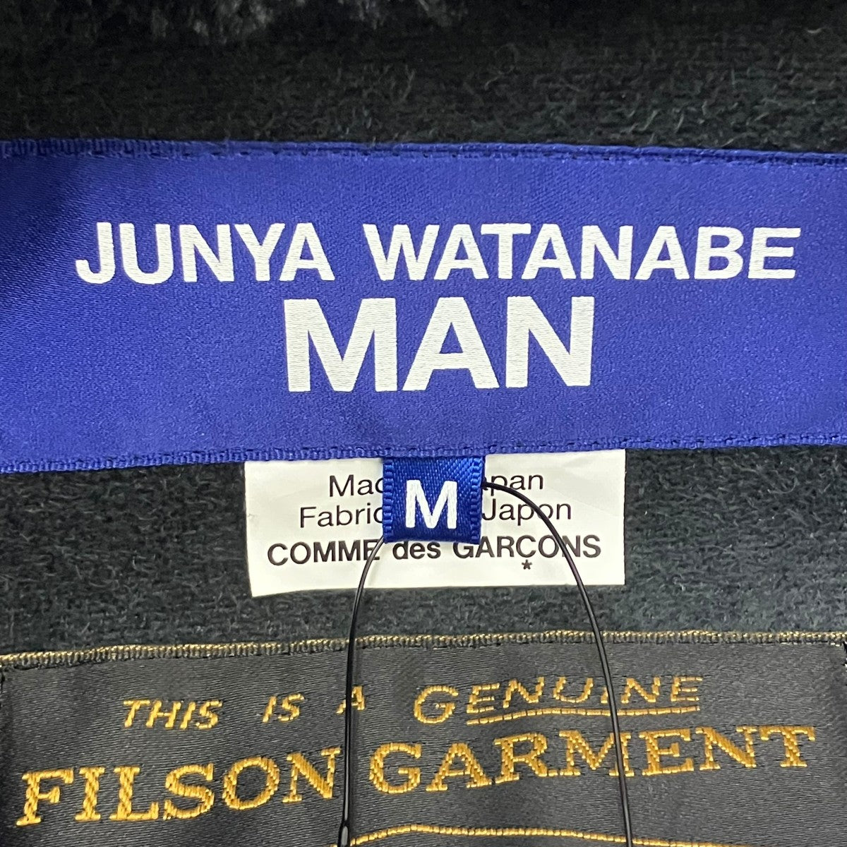 JUNYA WATANABE CDG×FILSON GARMENT フェイクレザーコート 古着・中古-7枚目のアイテム画像