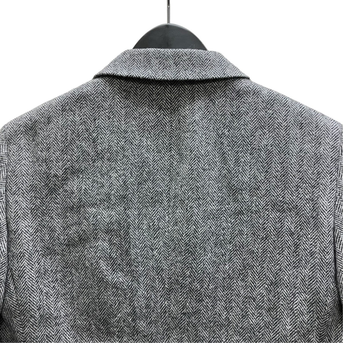 COMME des GARCONS ウールジップジャケット 古着・中古-4枚目のアイテム画像