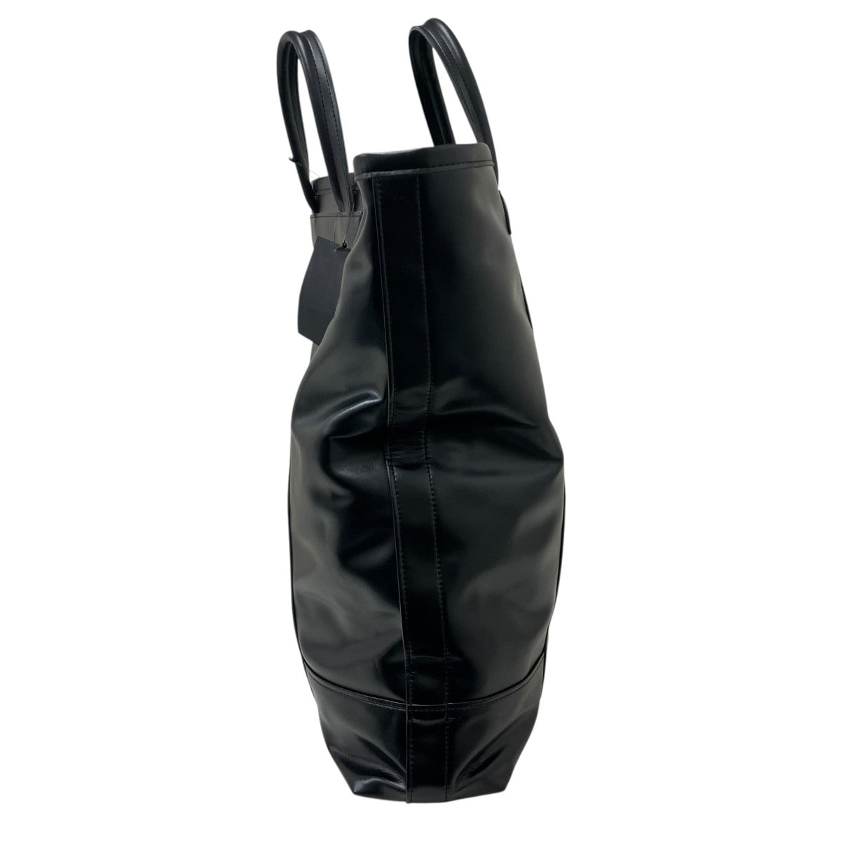 homme deux comme des garcons フェイクレザーハンドバッグ 古着・中古-3枚目のアイテム画像