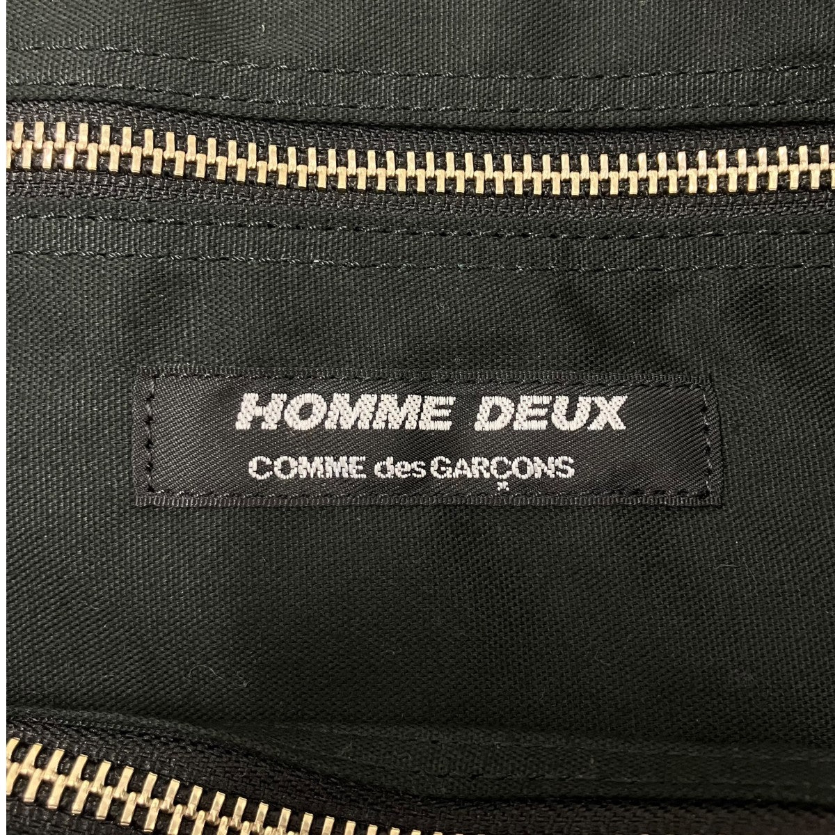 homme deux comme des garcons フェイクレザーハンドバッグ 古着・中古-7枚目のアイテム画像