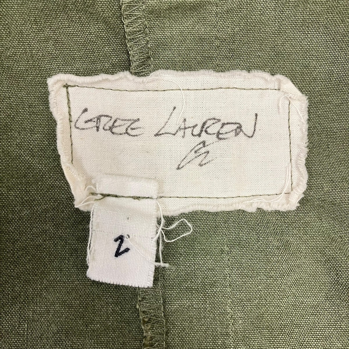 GREG LAUREN ARMY LONG ROGUE ARTIST JACKETアーミーフーデットコート 古着・中古-7枚目のアイテム画像