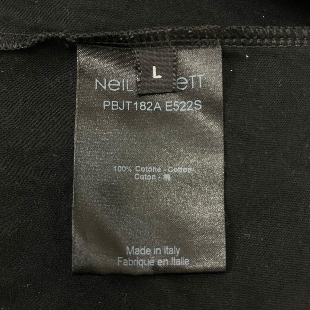 NEIL BARRETT プリントTシャツ 古着・中古-6枚目のアイテム画像