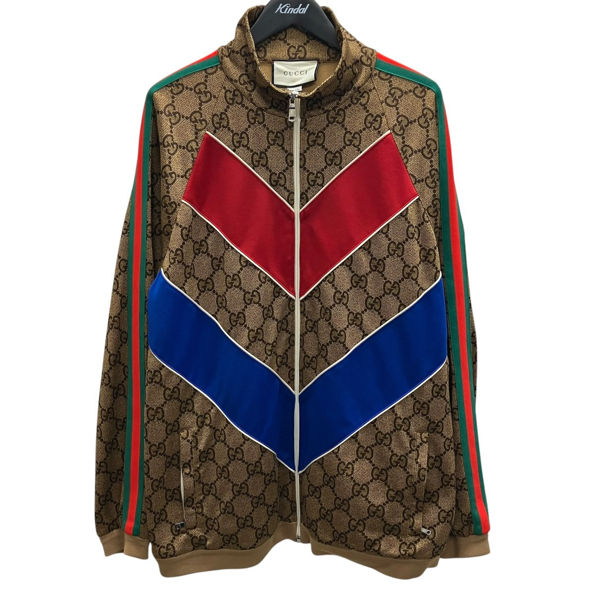 GUCCI(グッチ) GGプリント テクニカルジャージートラックジャケット GUCCI(グッチ) GGプリント テクニカルジャージートラックジャケット