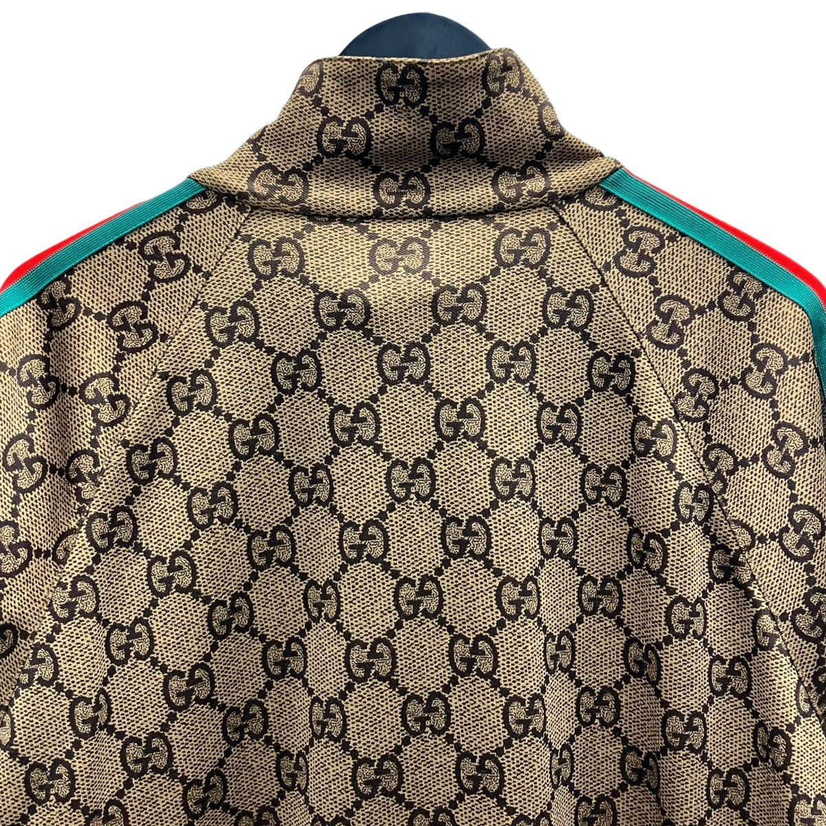 GUCCI(グッチ) GGプリント テクニカルジャージートラックジャケット