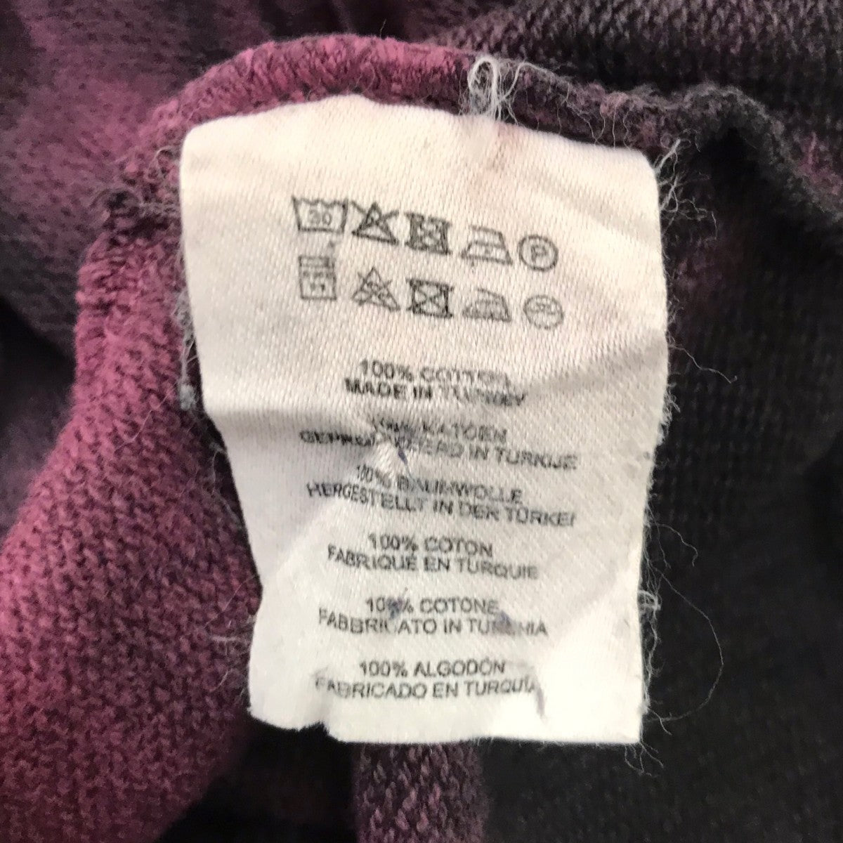 DRIES VAN NOTEN タイダイフーディ 古着・中古-6枚目のアイテム画像