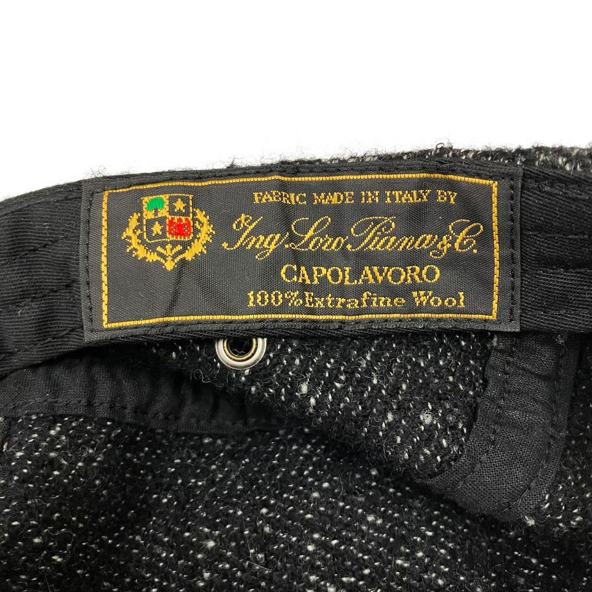CAPOLAVORO Wool Camp capキャップ