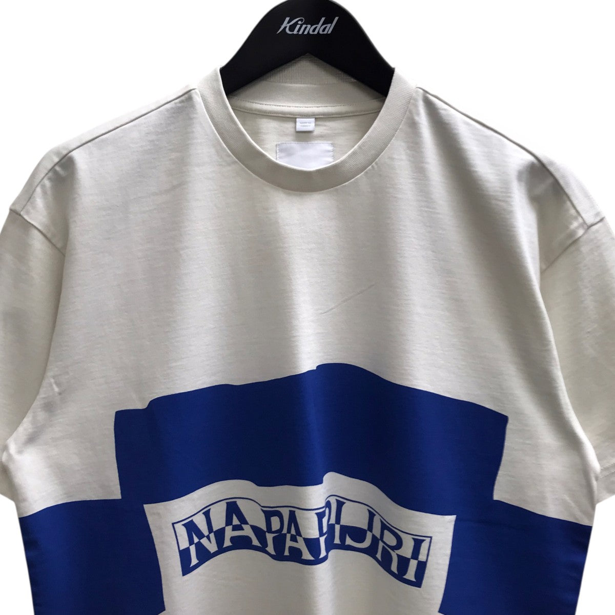 NAPAPIJRI 26SSSIRI SS WHT BLU プリントTシャツ 古着・中古-2枚目のアイテム画像
