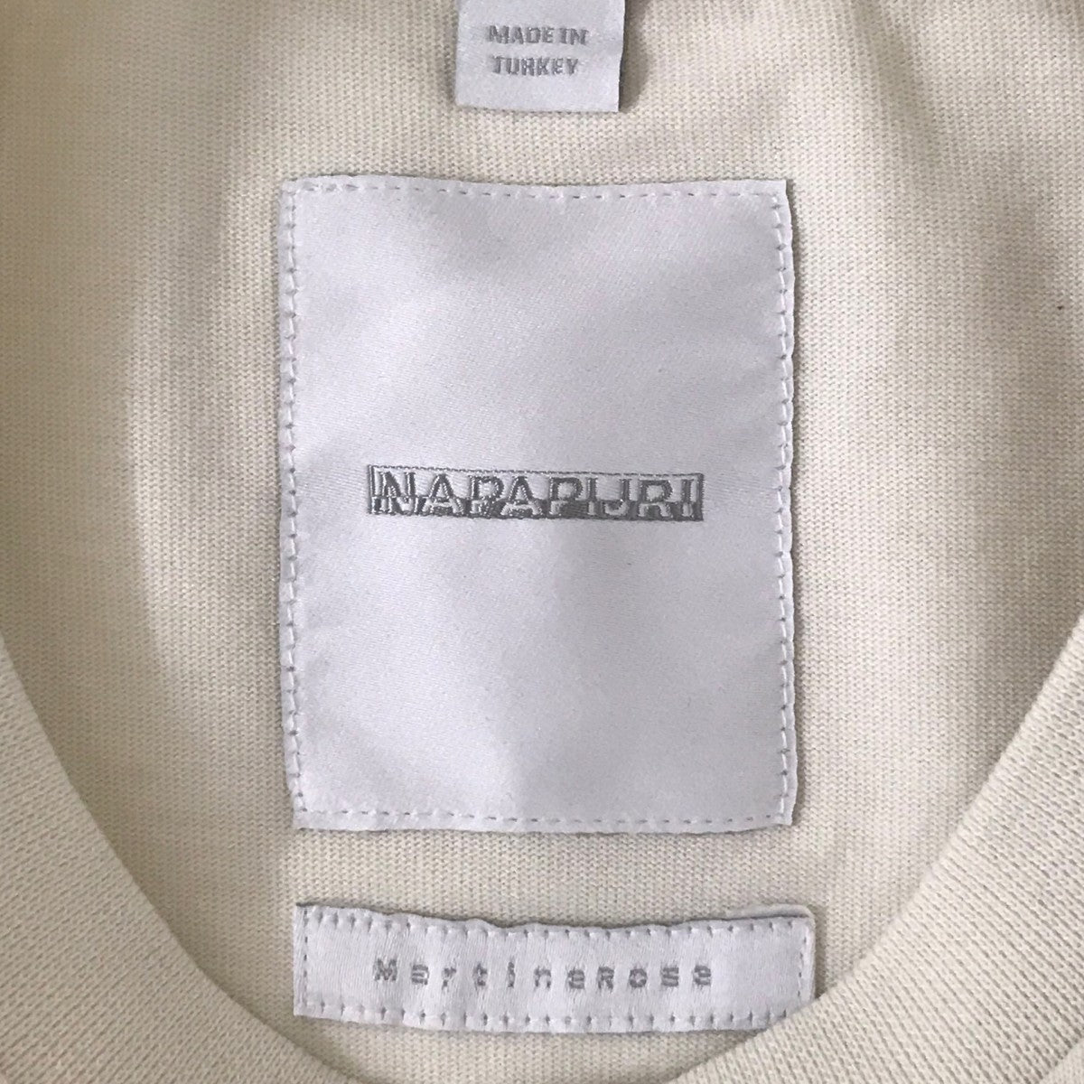 NAPAPIJRI 26SSSIRI SS WHT BLU プリントTシャツ 古着・中古-5枚目のアイテム画像