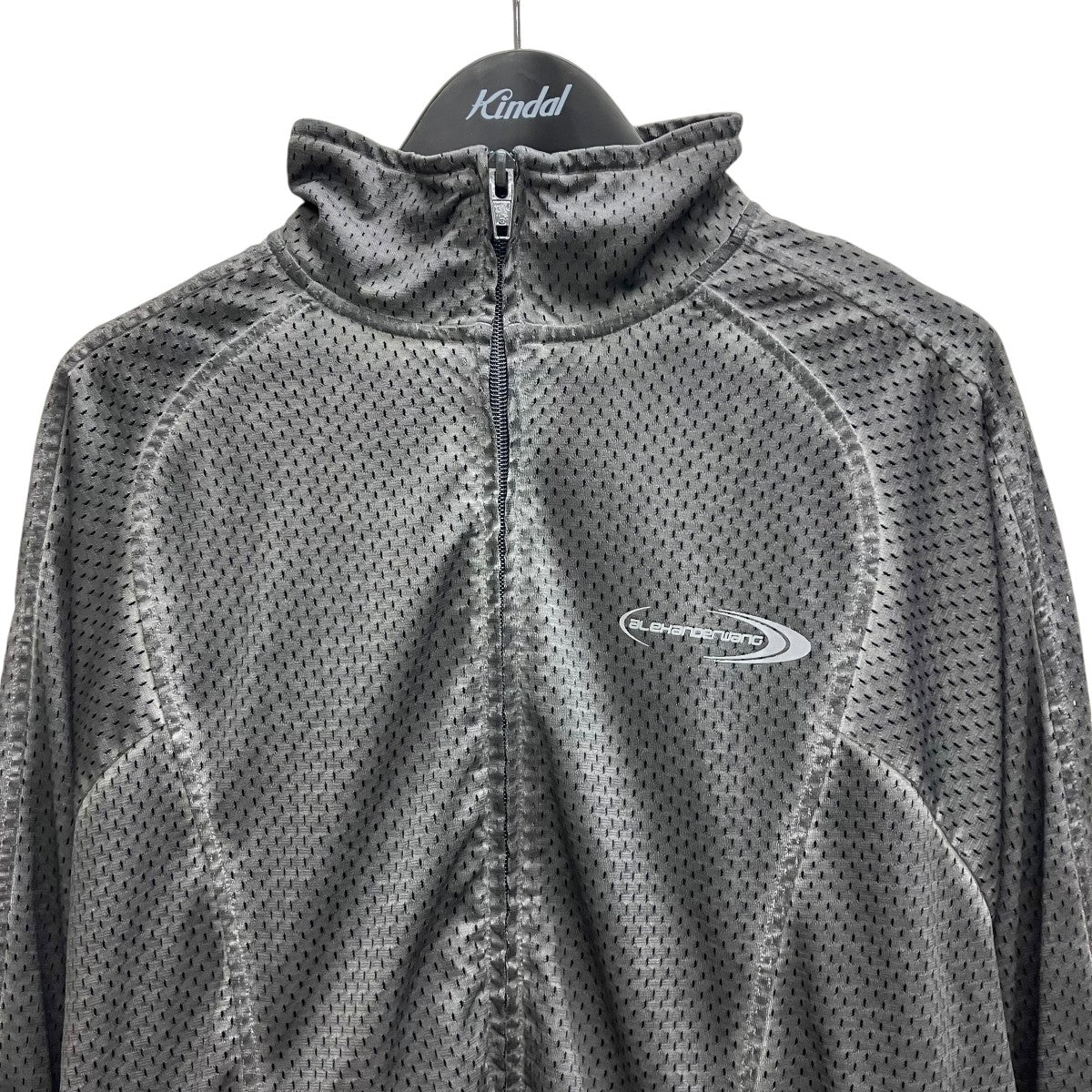 ALEXANDER WANG ダブルジップメッシュトラックジャケット 古着・中古-2枚目のアイテム画像