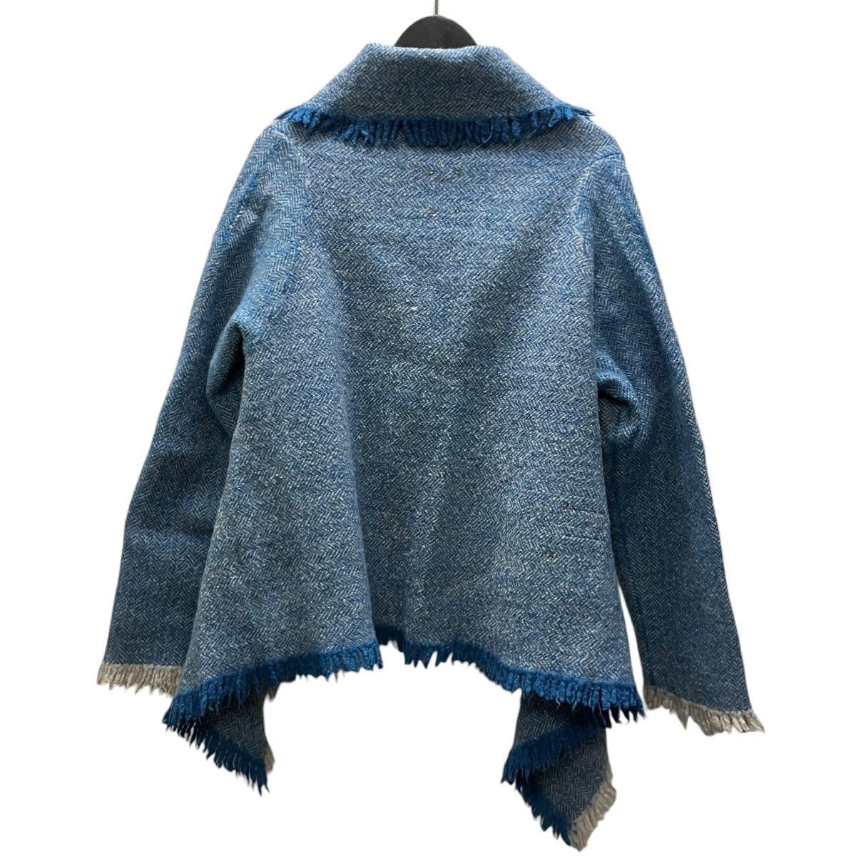 45R ウールショートポンチョ 古着・中古-4枚目のアイテム画像
