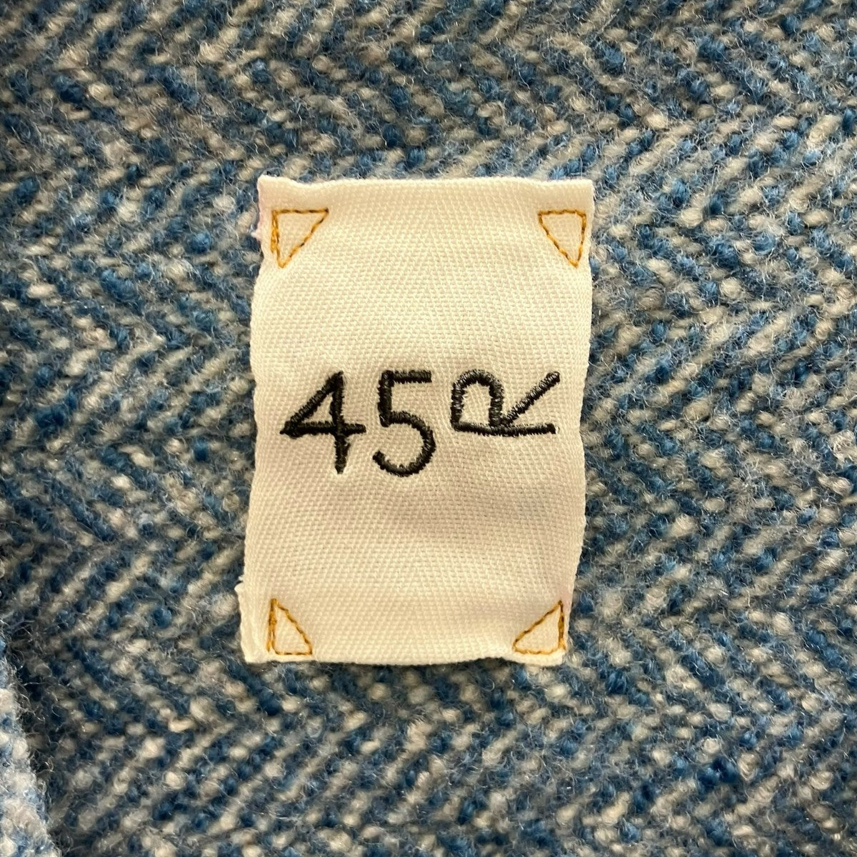 45R ウールショートポンチョ 古着・中古-5枚目のアイテム画像
