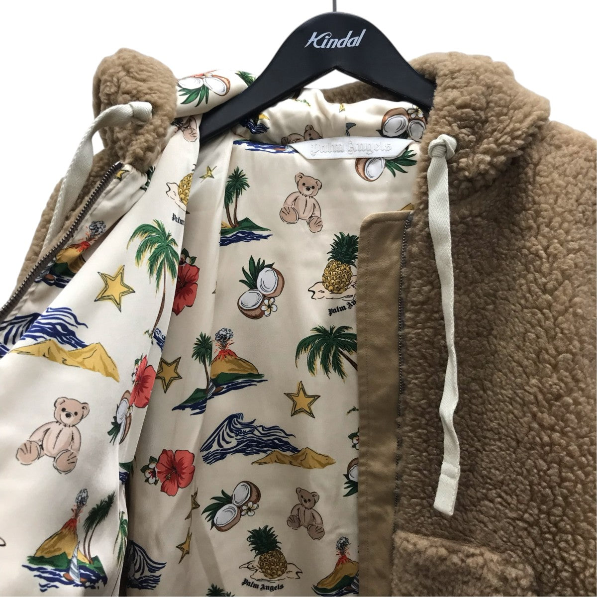 Palm Angels ボアジップジャケット 古着・中古-5枚目のアイテム画像