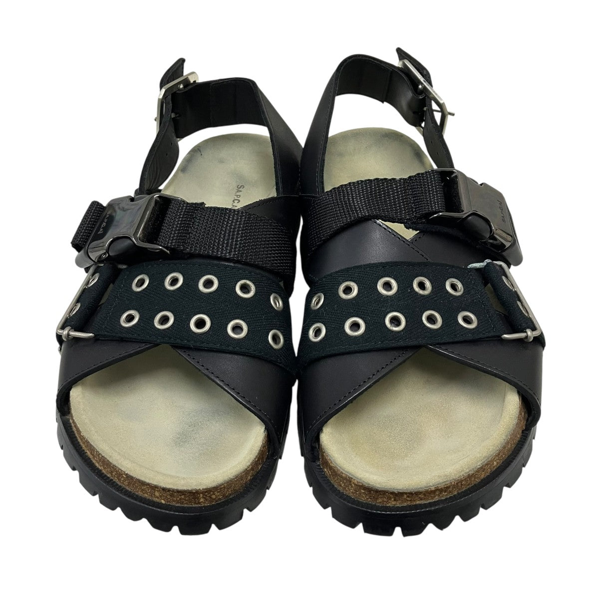sacai×A．P．C． ベルトサンダル 古着・中古-2枚目のアイテム画像