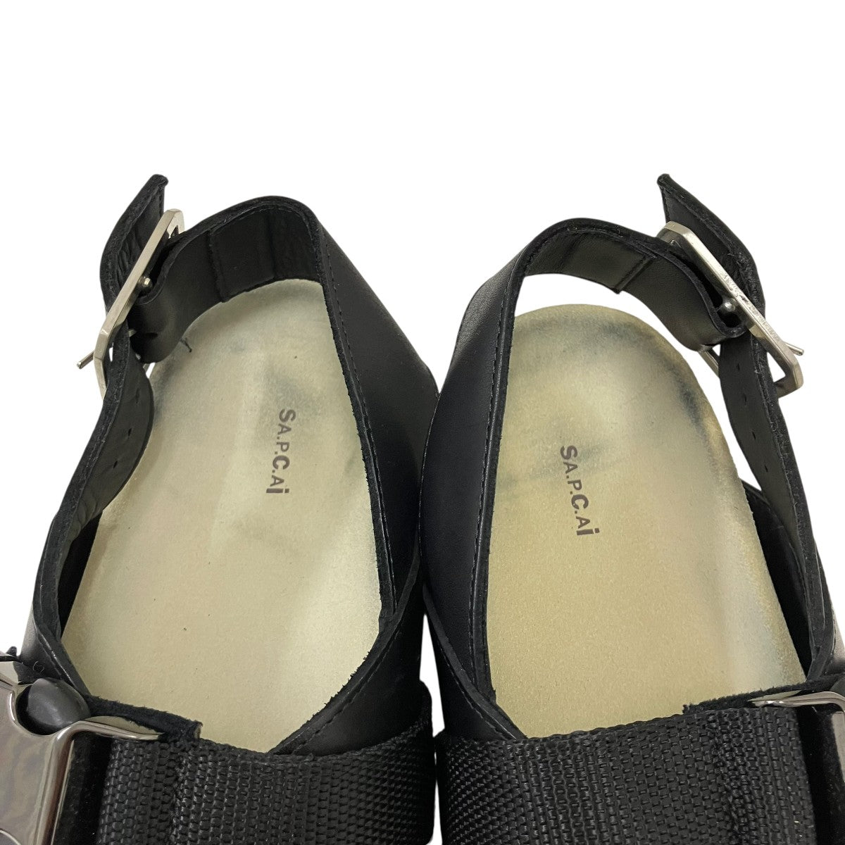 sacai×A．P．C． ベルトサンダル 古着・中古-6枚目のアイテム画像