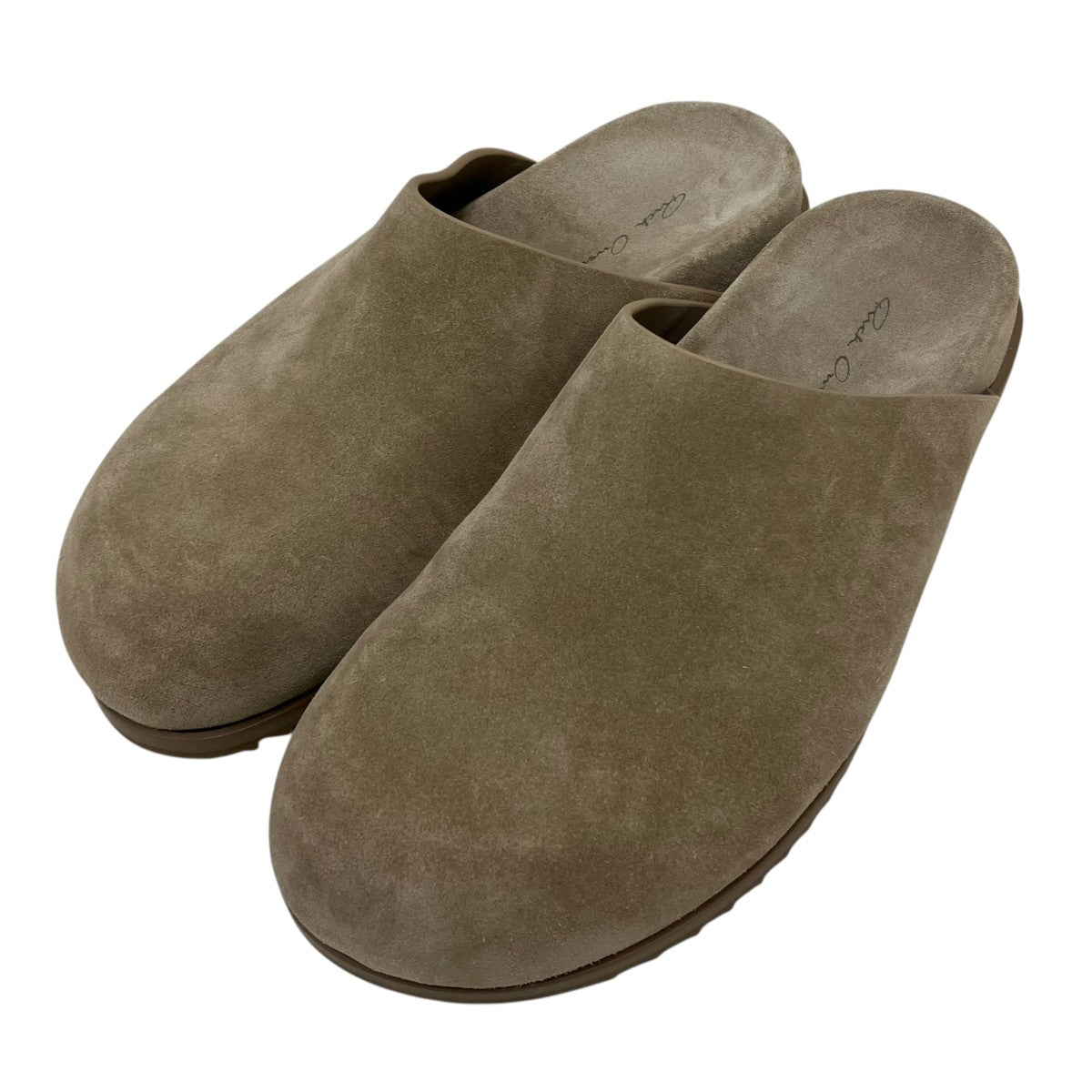 RICK OWENS スエードミュール 古着・中古-1枚目のアイテム画像