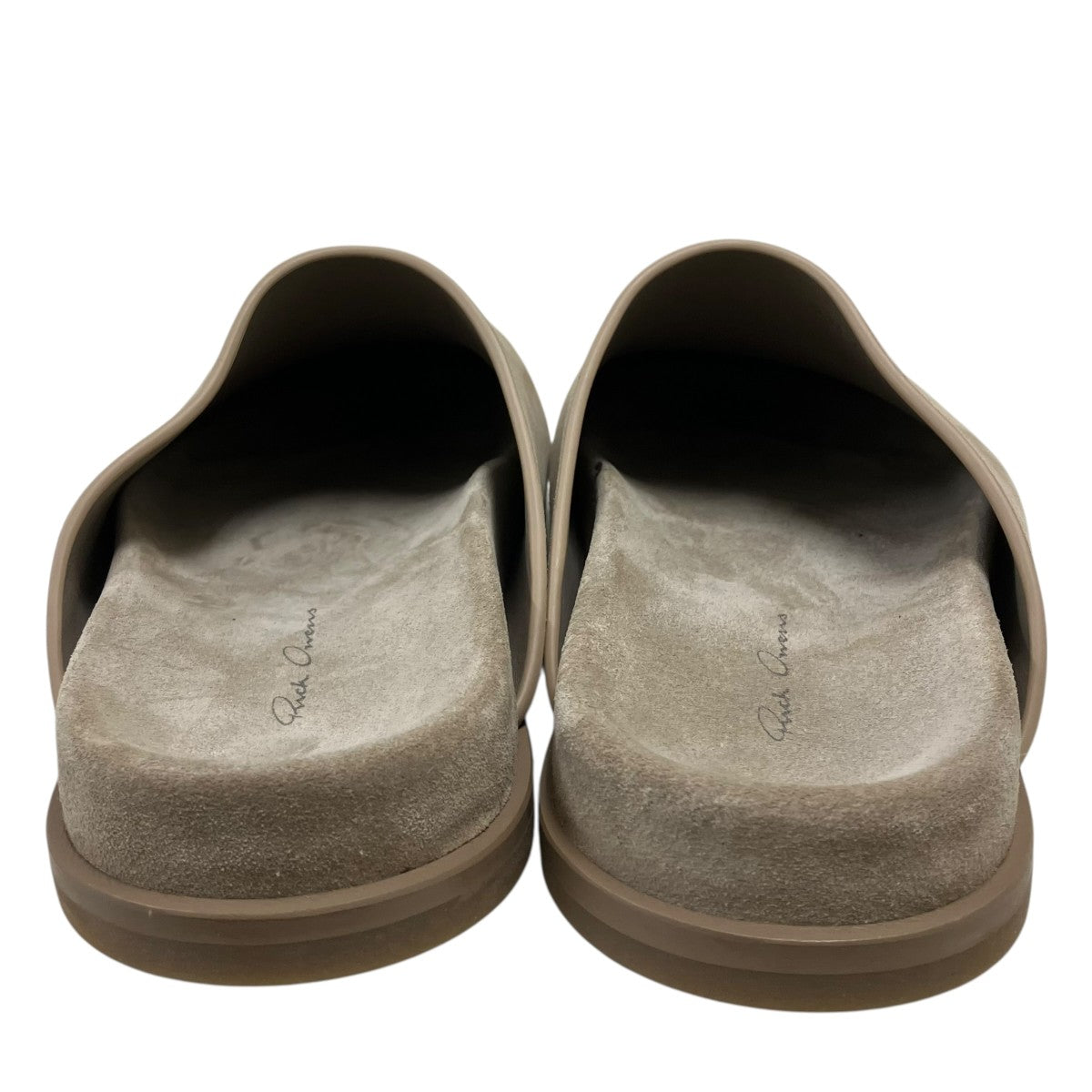 RICK OWENS スエードミュール 古着・中古-5枚目のアイテム画像