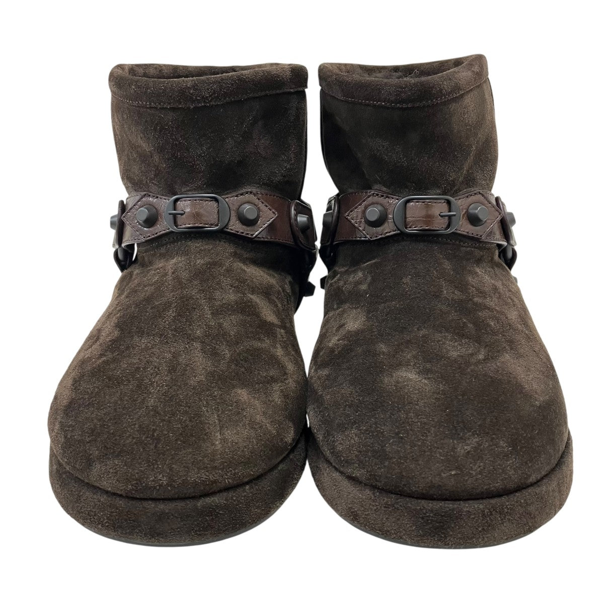 BALENCIAGA Alsaska Soft ankle bootsスウェードブーツ 古着・中古-2枚目のアイテム画像