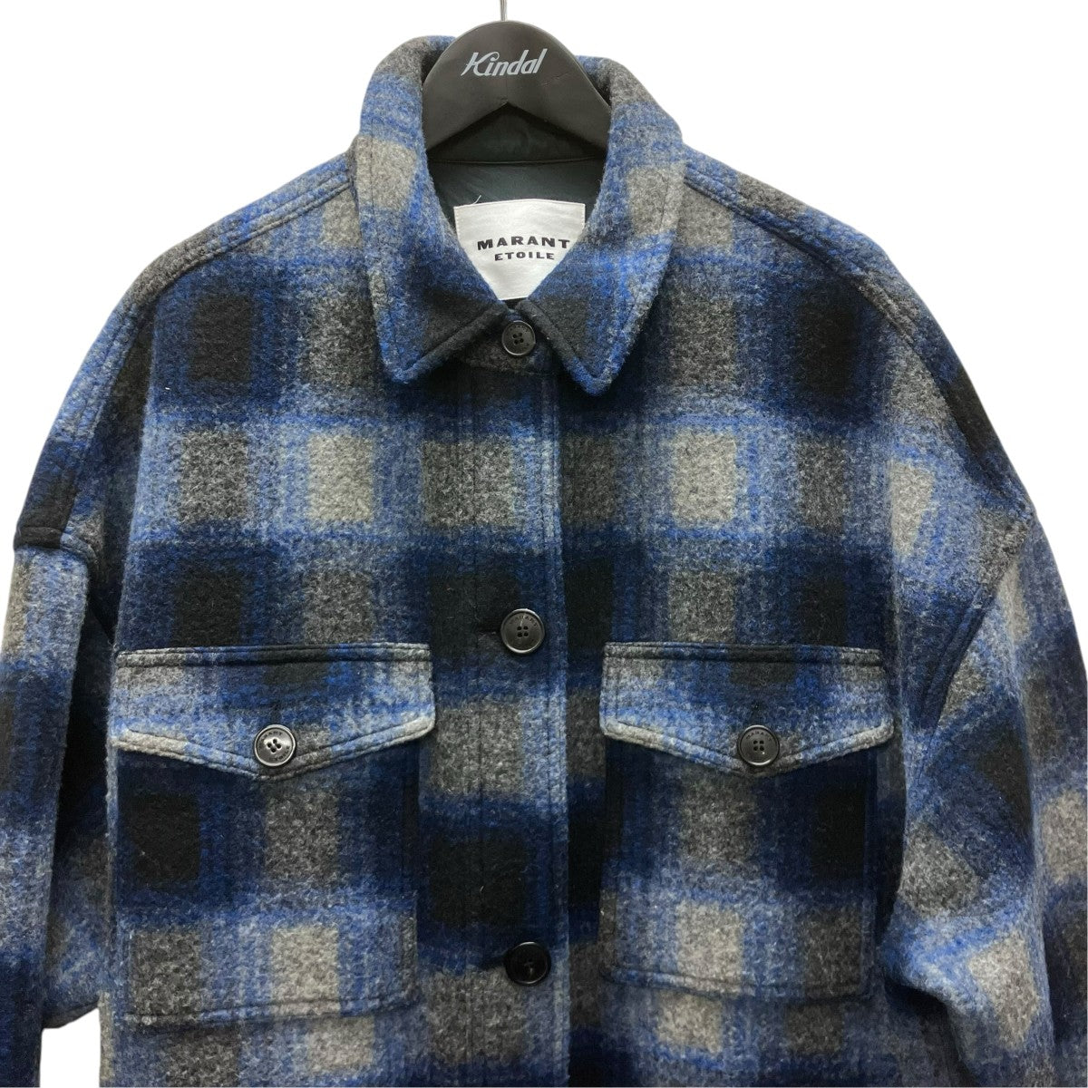 FONTIZI COAT ウールチェックコート