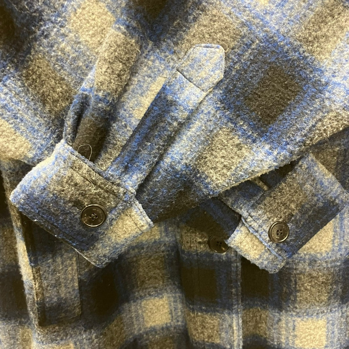 FONTIZI COAT ウールチェックコート