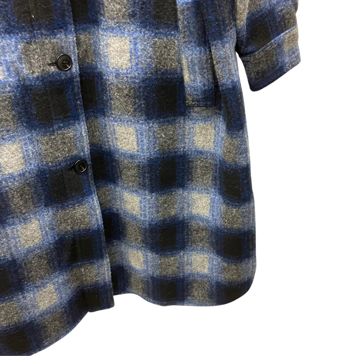 FONTIZI COAT ウールチェックコート