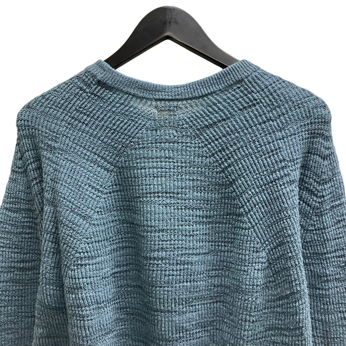 BATONER SLUBY SIGNATURE CREW NECK 薄手ニット 古着・中古-4枚目のアイテム画像