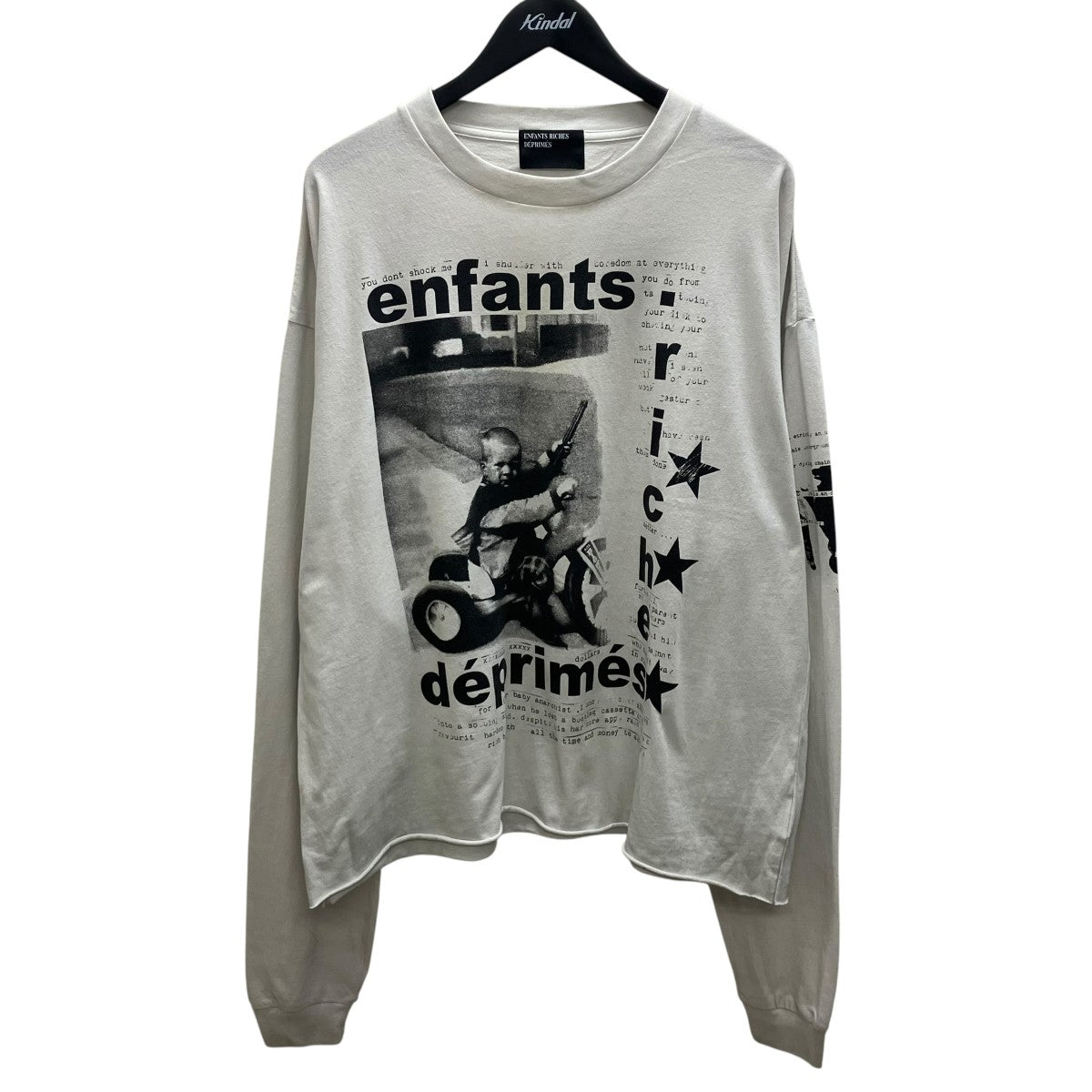 ENFANTS RICHES DEPRIMES MY UNDERGROUND TRICYCLE LS T-SHIRTロングスリーブTシャツ 古着・中古-1枚目のアイテム画像