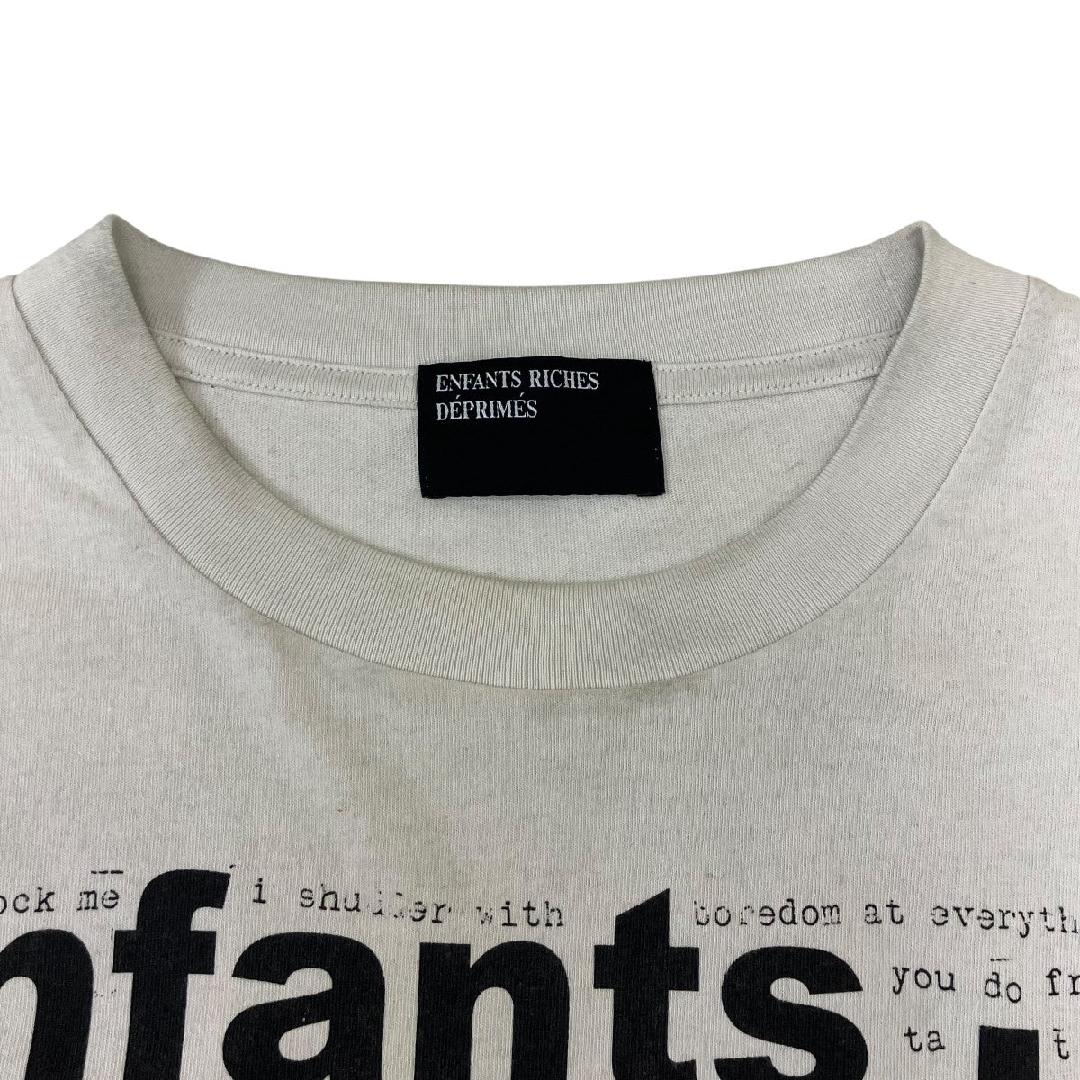 ENFANTS RICHES DEPRIMES MY UNDERGROUND TRICYCLE LS T-SHIRTロングスリーブTシャツ 古着・中古-6枚目のアイテム画像