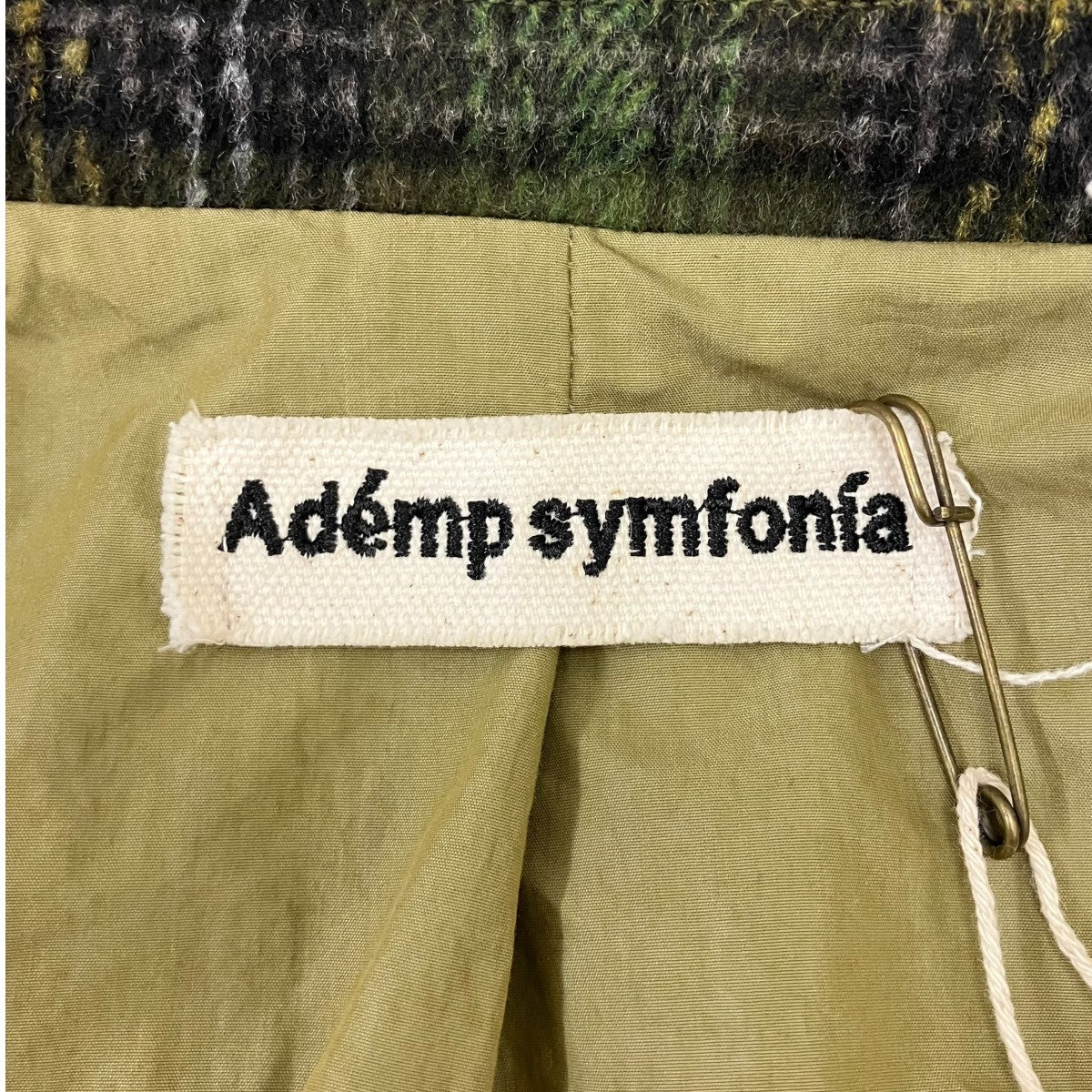 ADEMP SYMFONIA ウールジャケット 古着・中古-6枚目のアイテム画像