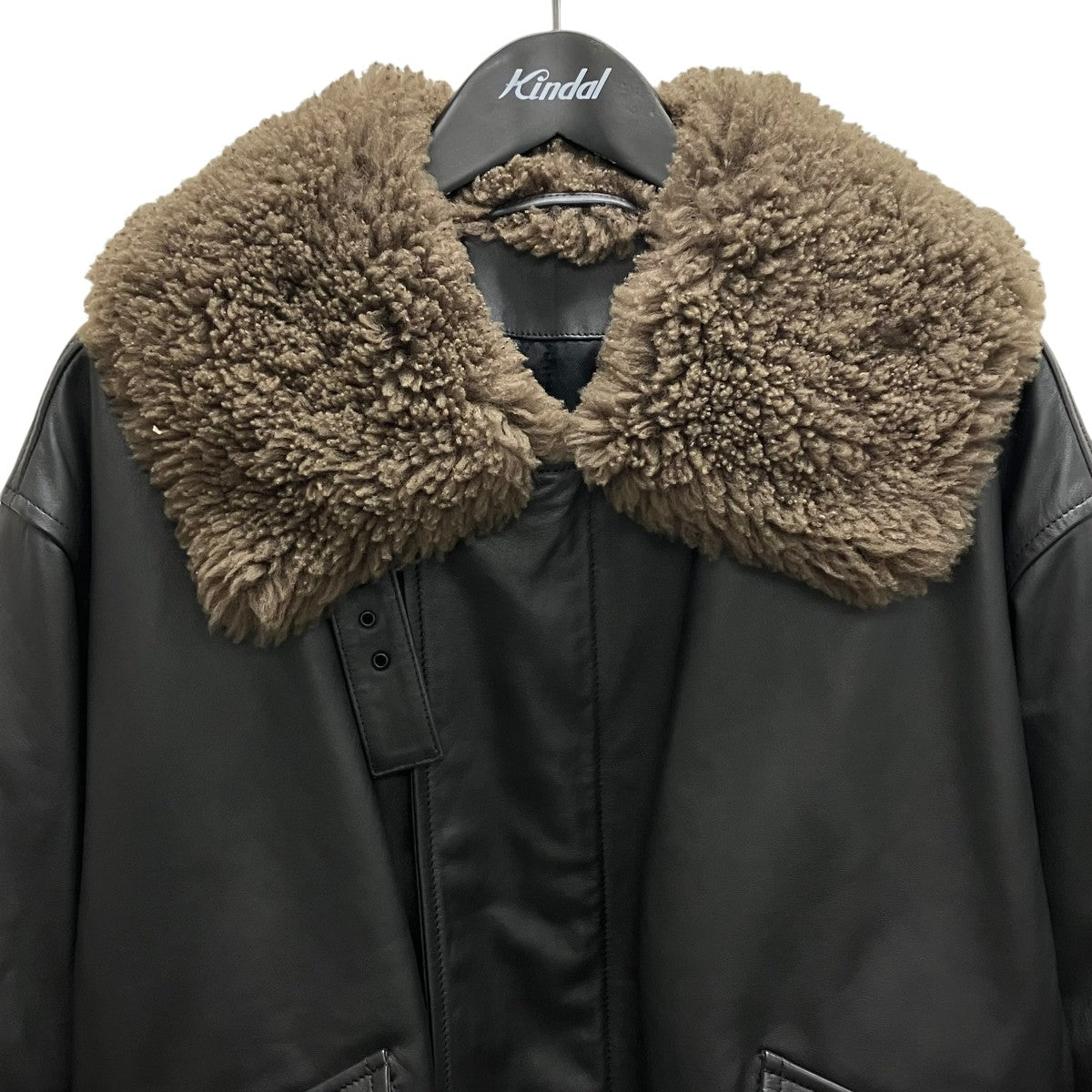 LEMAIRE(ルメール) 25AW定価515000円【LEATHER BLOUSON WITH SHEARLING