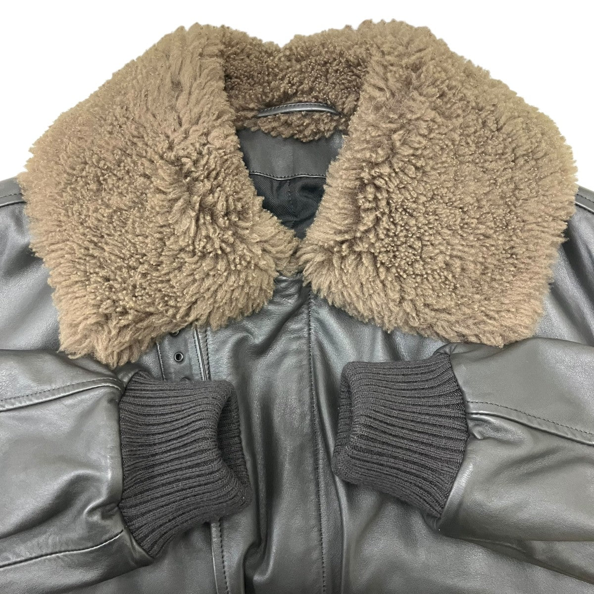LEMAIRE(ルメール) 25AW定価515000円【LEATHER BLOUSON WITH SHEARLING