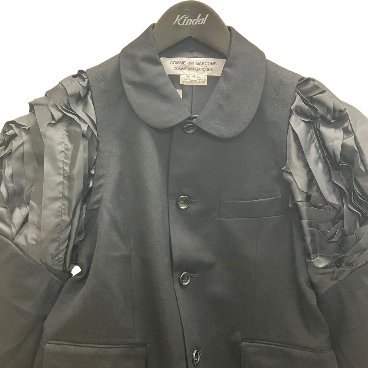COMME des GARCONS COMME des GARCONS 25AW フリル切替ジャケット 古着・中古-2枚目のアイテム画像