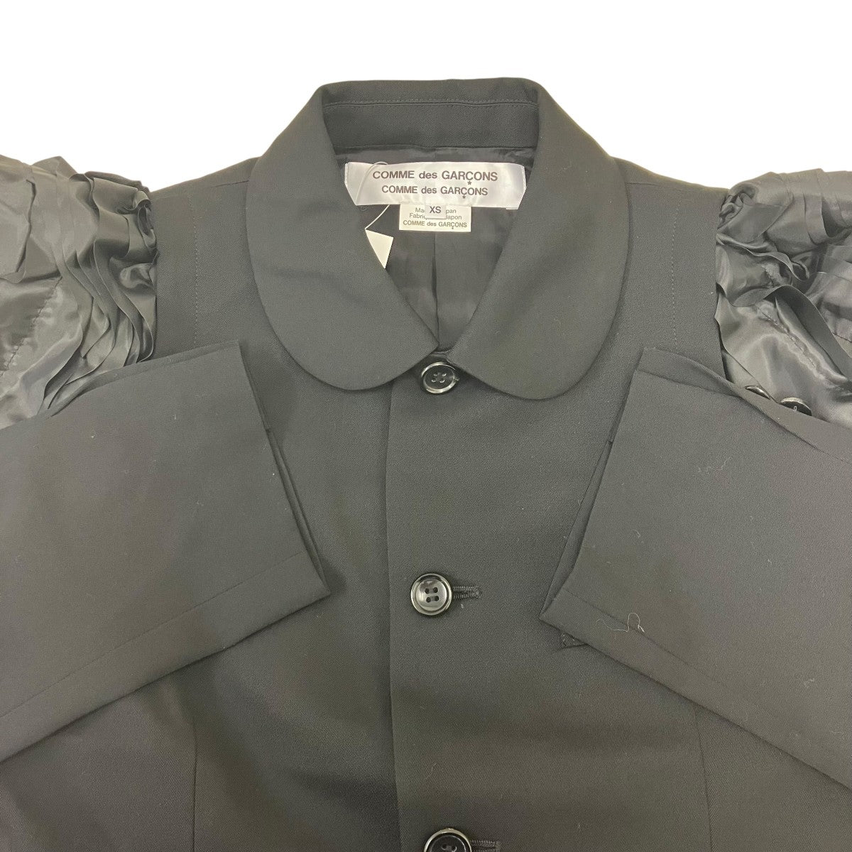 COMME des GARCONS COMME des GARCONS 25AW フリル切替ジャケット 古着・中古-5枚目のアイテム画像