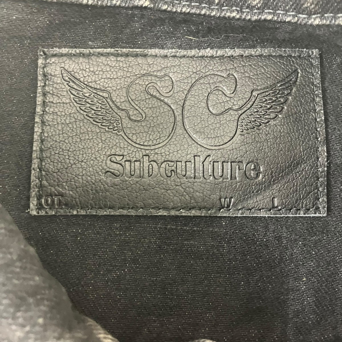 SUBCULTURE デニムジャケット 古着・中古-7枚目のアイテム画像