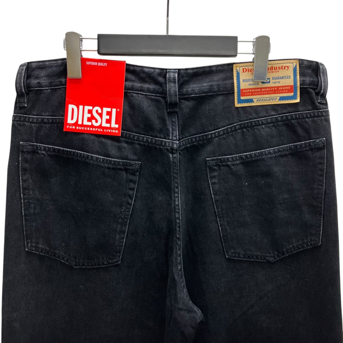 DIESEL 201D-MACR0 ダメージ加工デニムパンツ 古着・中古-4枚目のアイテム画像