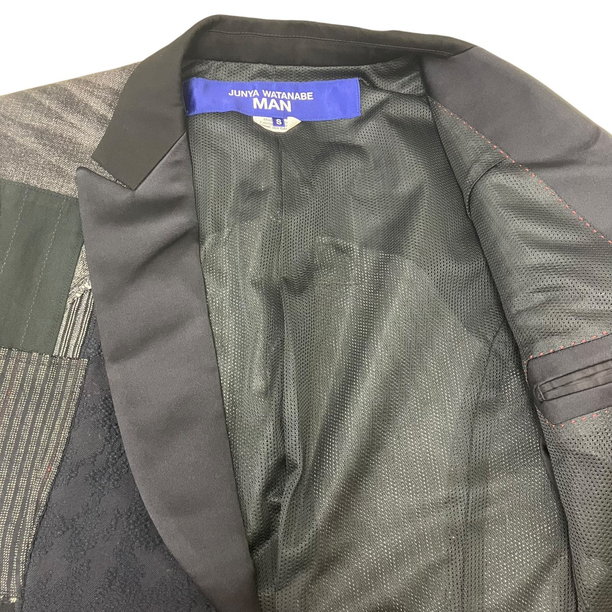 CDG JUNYA WATANABE MAN 25SS 再構築テーラードジャケット 古着・中古-6枚目のアイテム画像