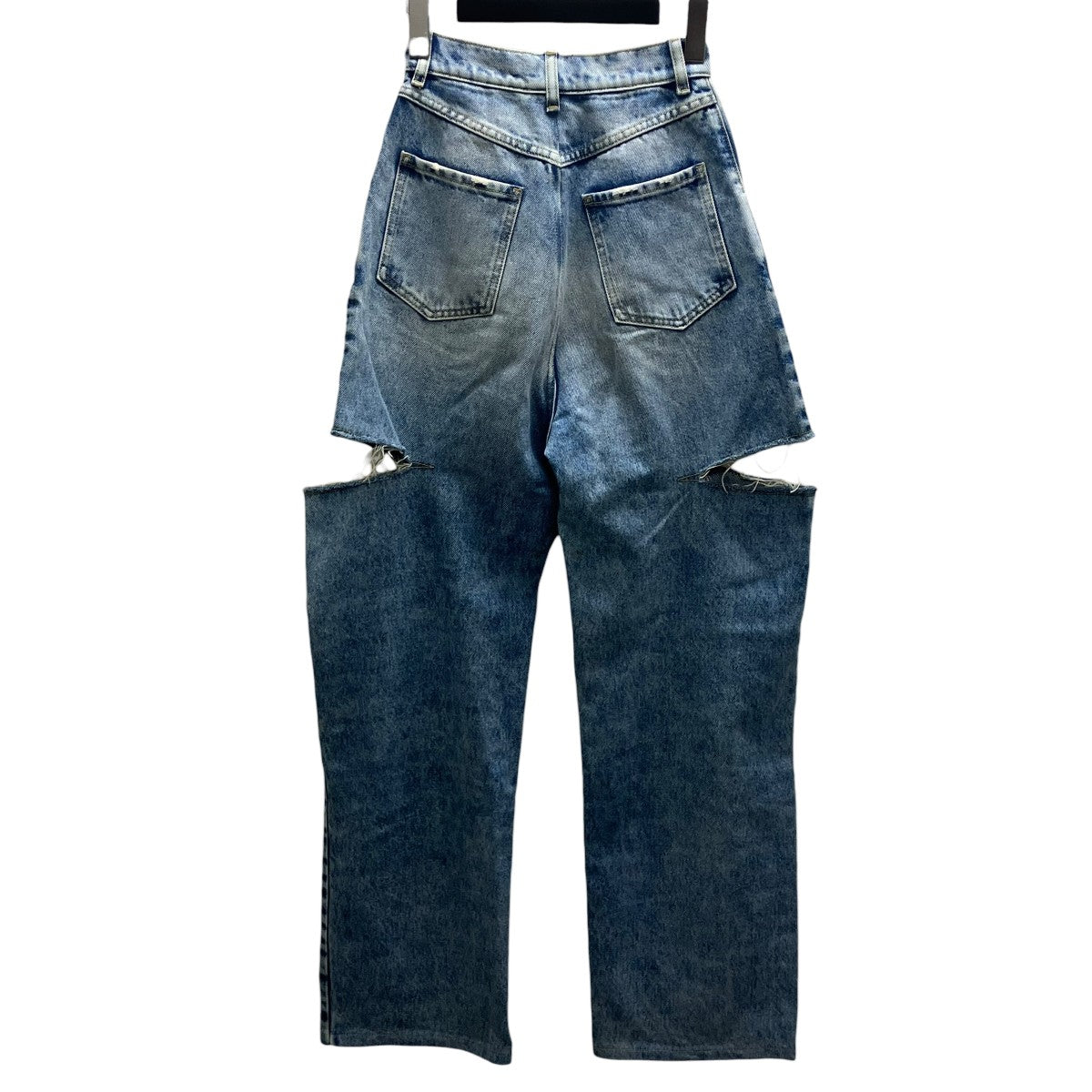 Maison Margiela デニムジーンズ スラッシュディテール 古着・中古-3枚目のアイテム画像