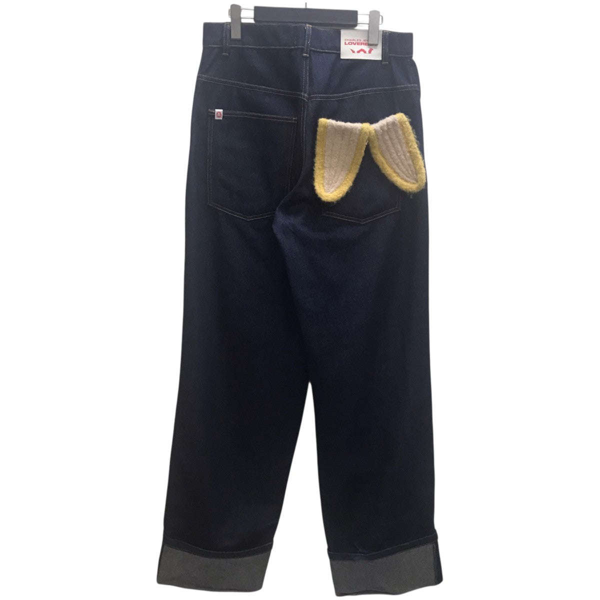 CHARLES JEFFREY LOVERBOY 25AWデニムパンツ 古着・中古-3枚目のアイテム画像