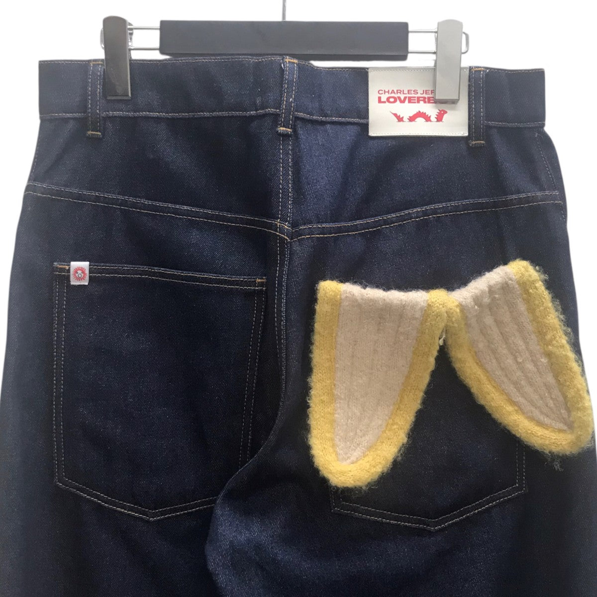 CHARLES JEFFREY LOVERBOY 25AWデニムパンツ 古着・中古-4枚目のアイテム画像