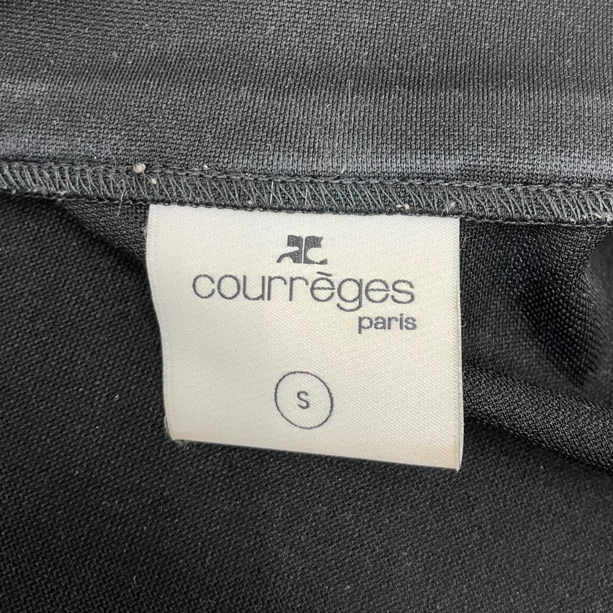 courreges TOP INTERLOCK ZIPPED 半袖カットソー 古着・中古-7枚目のアイテム画像