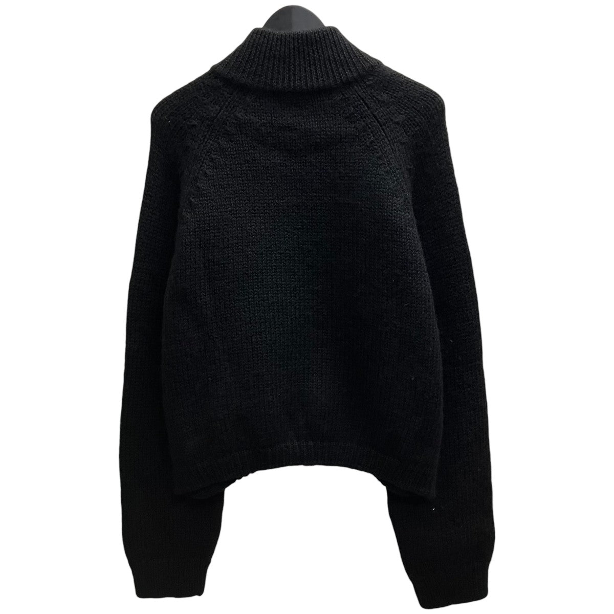 ULTRA ZIP FUNNEL Jet Black ジップニット