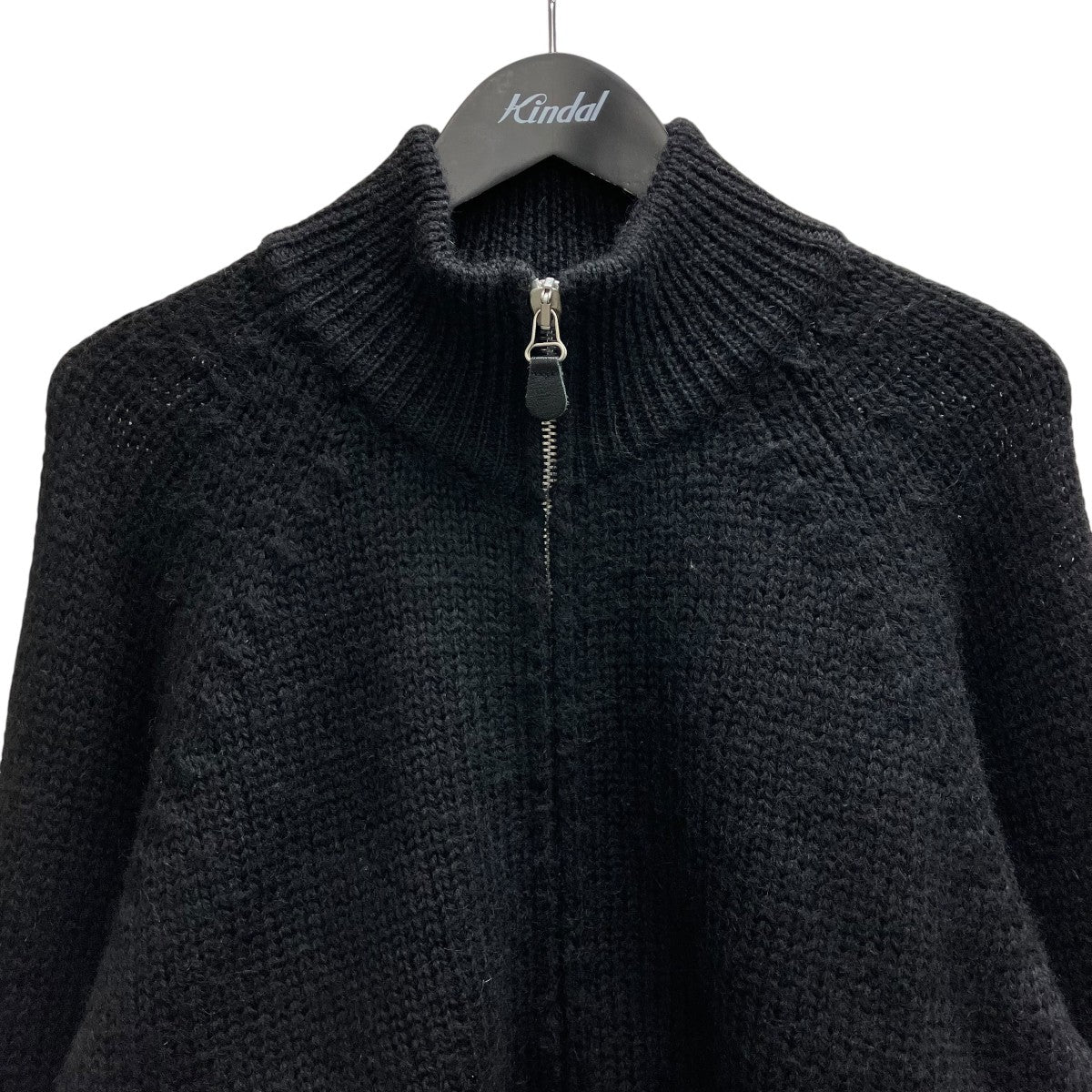 ULTRA ZIP FUNNEL Jet Black ジップニット