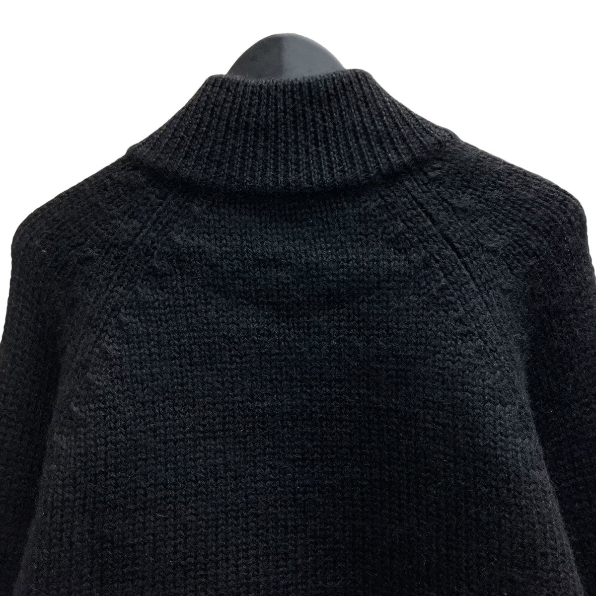 ULTRA ZIP FUNNEL Jet Black ジップニット