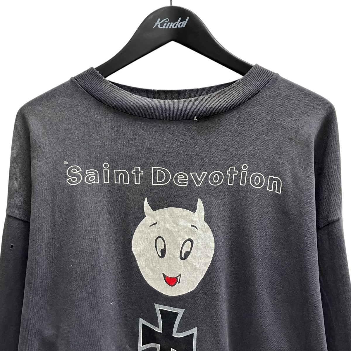 SAINT MICHAEL 26SS SAINT DEVOTION LS T-SHIRT ロングスリーブTシャツ 古着・中古-3枚目のアイテム画像